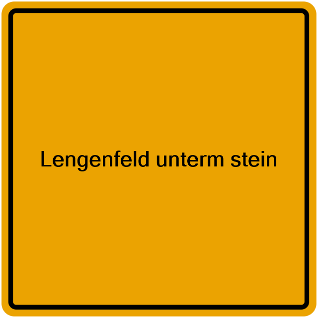 Einwohnermeldeamt24 Lengenfeld unterm stein